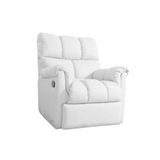 Poltrona Do Papai Reclinavel Aspen Romana Zero Wall Giro E Balanco Courano Branco Probel