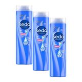 Kit 3 Shampoos Seda Anticaspa Cocriações Hidratação Diária 325ml Cada