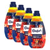 Kit 4 Amaciantes Concentrados Comfort Hydra Sérum 1.5l Cada