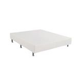 Cama Box Base Ortobom Light  Branco 24 Queen - 1,58x1,98x0,24