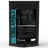 Creatina Monohidratada 250g - 100% Pura Importada - Soldiers Nutrition