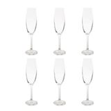 Jogo De Taça Para Vinho E Sucos 220 Ml 6 Peças