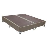 Cama Ortobom Box Base Couríno Bege Queen 158