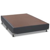 Cama Box Base Universal Viuva Courano Gray 128x188x20 Ortobom