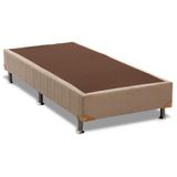 Cama Ortobom Box Base Nobuck Camurça Solteiro 88