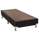 Cama Box Base Luckspuma Corano Preto Solteiro 88