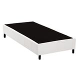 Cama Box Base Universal Solteiro Courano White 88x188x20 Costa Rica