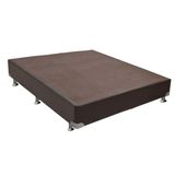 Cama Box Base Universal Viuva Courano Brown 128x188x20 Ortobom