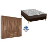 Cama Box Casal Colchao D45 Ortobom Guarda Roupa Master 8 6 Demolicao