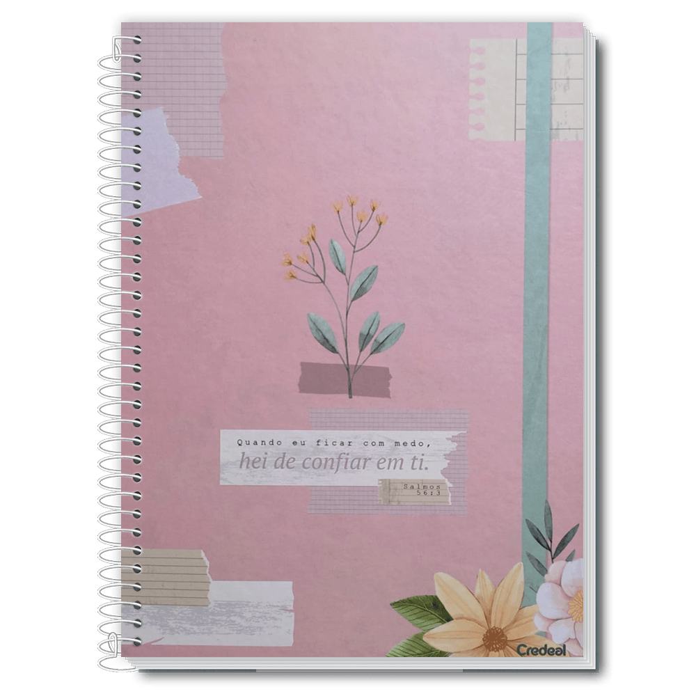 Caderno Fé Capa Dura Univer Caderno De 10 Mat 160 Fls Credeal