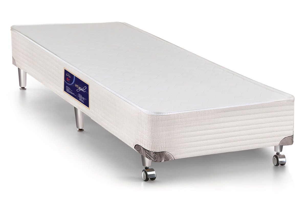 Cama Box Castor SI Gold Star Vitagel (88250)-King Size-1,93-(2 Vol. 0,96x2,03x0,23)