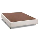 Cama Box Base Universal Viuva Courano White 128x188x20 Ortobom