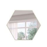 Espelho Decorativo Brooklyn 30x35 cm Off White