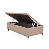 Cama Box Bau Universal Solteiro Courano Clean 88x188x35 Costa Rica