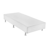 Cama Ortobom Box Base Couríno Bianco Solteiro 88
