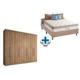 Cama Box Casal Colchao King Best Guarda Roupa Master Vip 8 4 Atacama