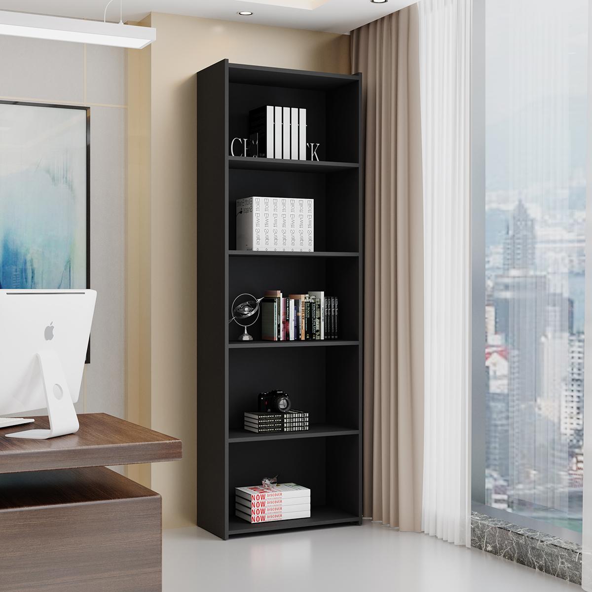 Armario Multiuso Suiça Preto Casa Mobilia