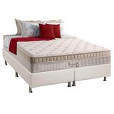Conjunto Box-Colchão Anjos Ensacadas Commodite+Cama Queen 158x198