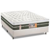 Conjunto Box-Colchão Castor Silver Star+Cama Casal 138x188