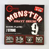 Encordoamento Guitarra 7 Cordas 9-52 Monster Heavy - Cleartone