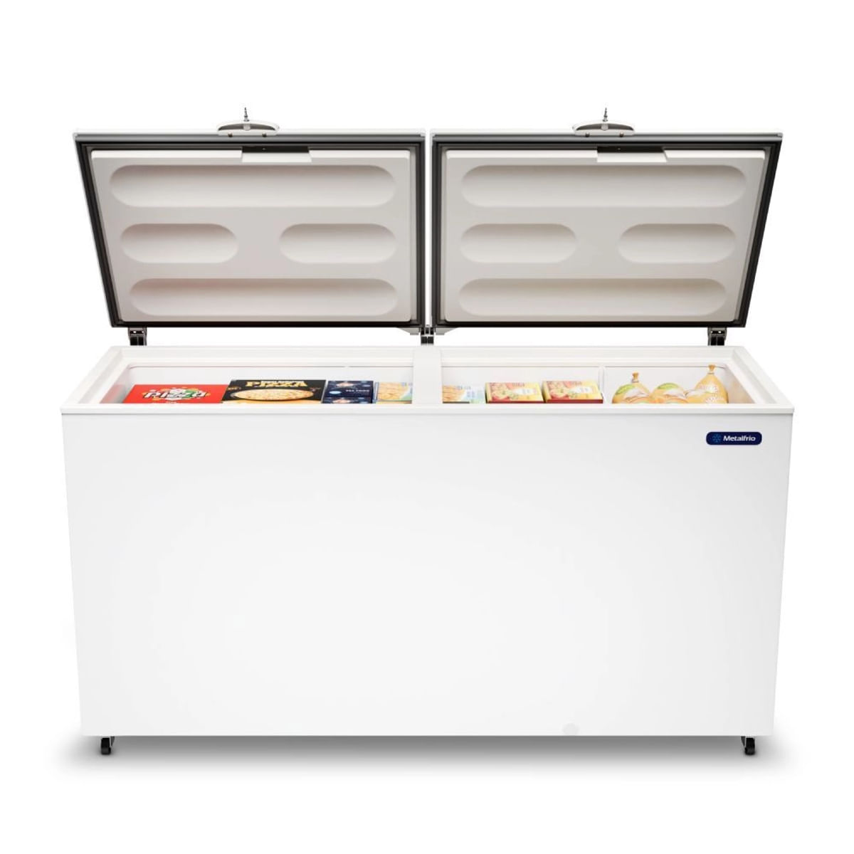 Freezer Horizontal Metalfrio Dupla Ação 2 Portas 546 Litros Branco 127v ...