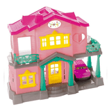 Sweety Home Casinha De Boneca Rosa- Maral