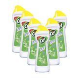 Kit 6 Limpadores CIF Cremoso Limão 250ml