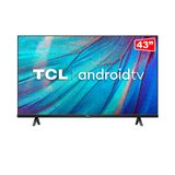 Smart TV LED 43" TCL S615 Full HD HDR, Wi-Fi e Bluetooth Integrados, 2 HDMI, 1 USB, Android