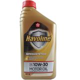 Óleo do Motor 10W30 SN Semi Sintético 1L Havoline/Texaco