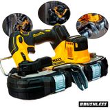 Serra Fita Manual 20v Max À Bateria Brushless 1-3/4 Pol Sem Bateria Dcs377b Dewalt