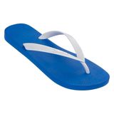 Chinelo Ipanema Masculino Clássico Azul e Branco 41 42