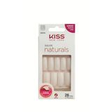 Unhas Postiças Salon Natural Longo Quadrado  Kiss NY