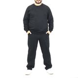 Conjunto Moletom Masculino Plus Size Blusa Calça Flanelado