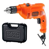 Furadeira De Impacto Black+decker Tm500k 3/8&quot; 10mm Com Trava E Maleta 560w