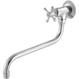 Torneira para Cozinha de Parede Bica Móvel 1167 C 24 Meber Metais Cromado