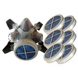 Kit Máscara respiratória Mastt 1/4 facial 7 filtros P1 pó