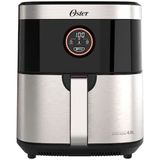 Fritadeira Elétrica Sem Óleo Air Fryer 2 Em 1 Oster Ofrt660 4,8l Com Função Desidratar