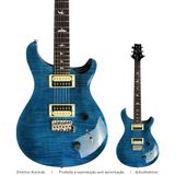 Guitarra Prs Se Custom 22 Cu2 Sapphire Black Back