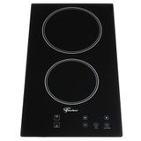 Fogão Cooktop Fischer 2 Bocas Elétrico Mesa Vitrocerâmica Touch 220v 30004-73474