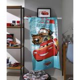 Toalha De Banho Infantil 100% Algodão Carros 1,30x70cm