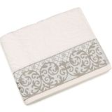 Toalha De Rosto Atlântica Imperial Enlace 50x80 Branco
