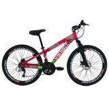 Bicicleta Tuff30 Freeride Aro 26 Freio a Disco Viking