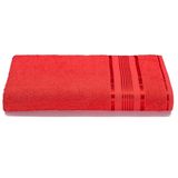 Toalha De Banho Gigante Banhão 80x180cm Alta Absorção 380g/m² - Vermelho