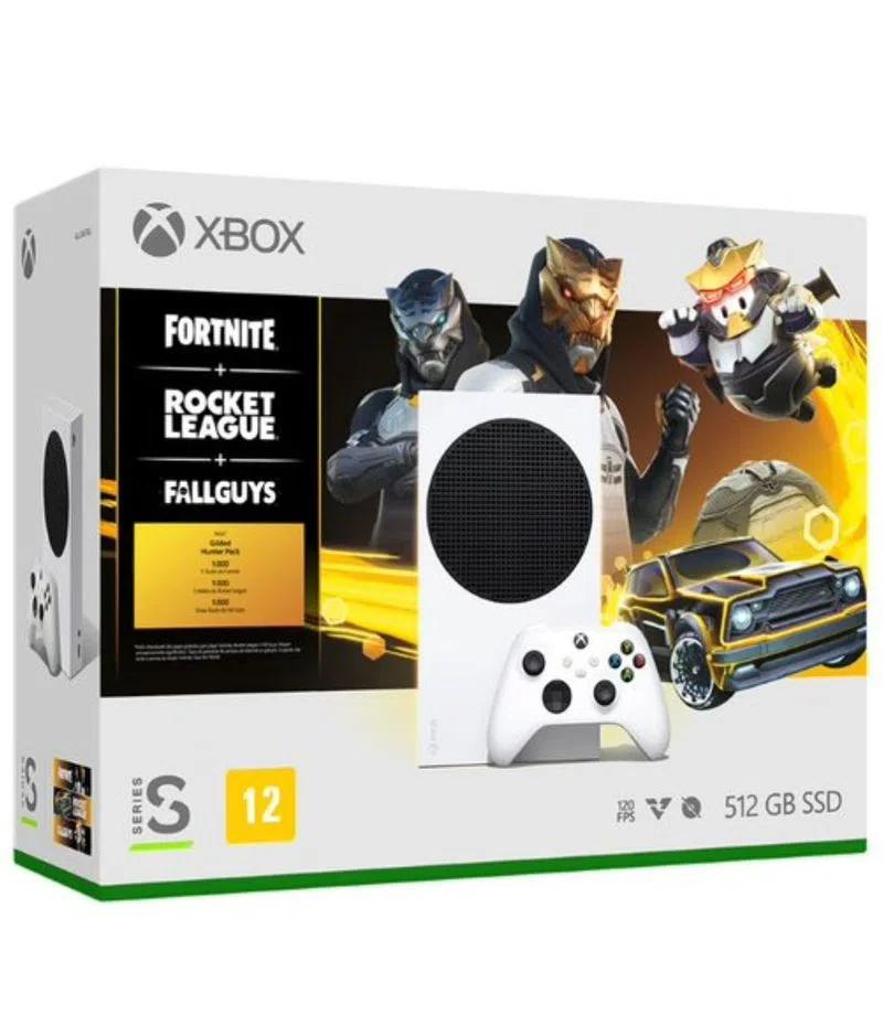 Console Xbox Series S 512gb Ssd Nova Geração dois jogos em Promoção na  Americanas