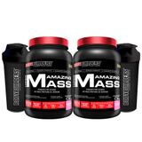 Kit 2 Hipercalórico Hiper Amazing Mass 1,5 Kg