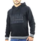 Blusa Moletom Masculino Manga Longa Com Capuz Bolsos Inverno