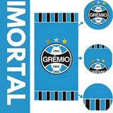 Toalha Banho Lepper Aveludada Transfer Gremio 70 Cm X 1,40 M