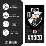 Toalha Banho Lepper Aveludada Transfer Vasco 70 Cm X 1,40 M