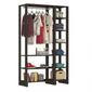 MP22554373_Guarda-Roupa-Closet-2-Pecas-com-1-Cabideiro-e-9-Nichos-Yes-Nova-Mobile-Grafite-Intenso_1_Zoom