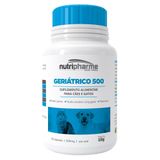 Suplemento Alimentar Geriátrico 500 Para Cães E Gatos - 30 Cápsulas